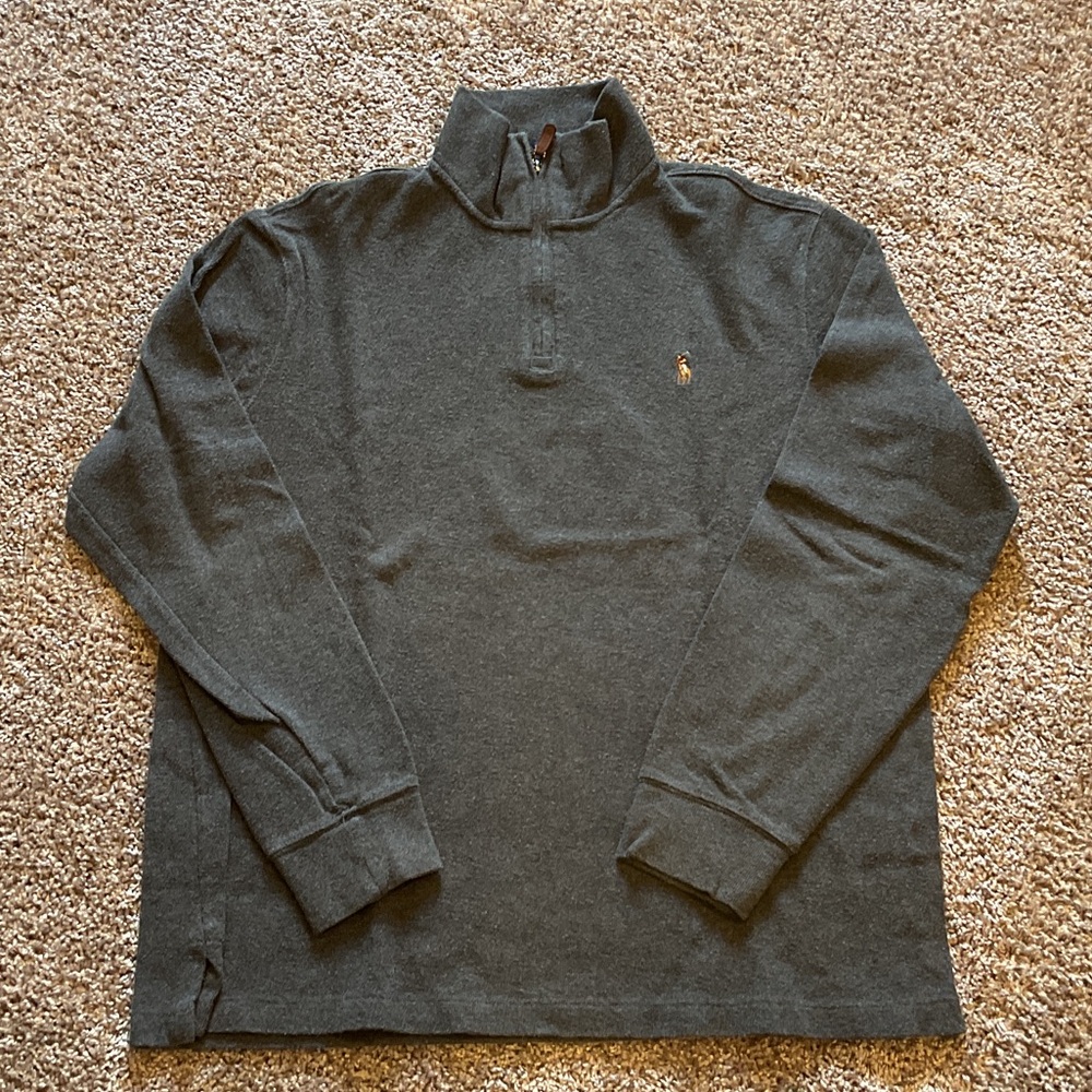 Polo by Ralph Lauren Dark Gray Sweatshirt, Size L